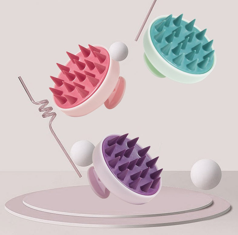 Cepillo Masajeador Exfoliante para Cuero Cabelludo – Rutina Scalp en Casa