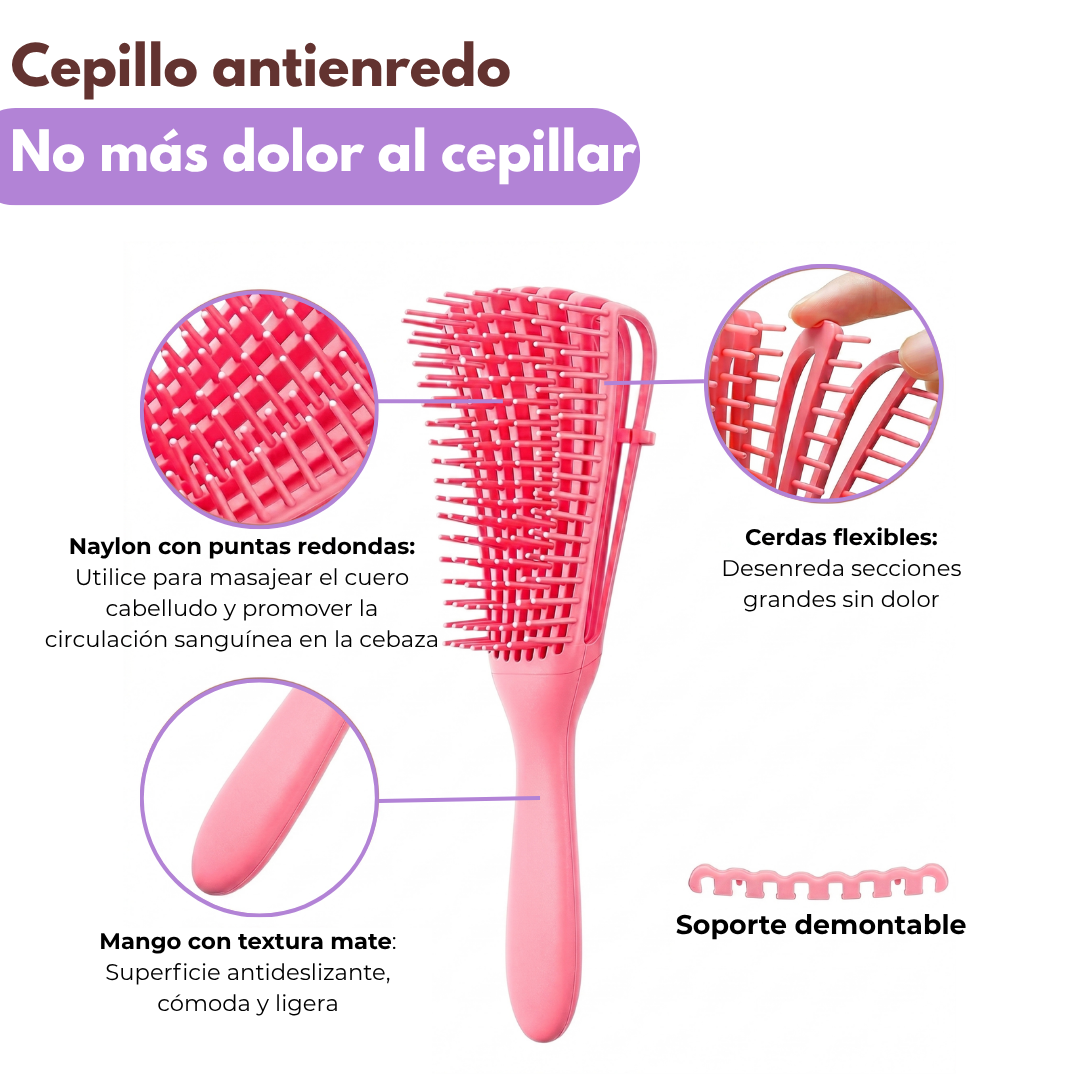 Cepillo Flexible Desenredante – Definición sin Tirones
