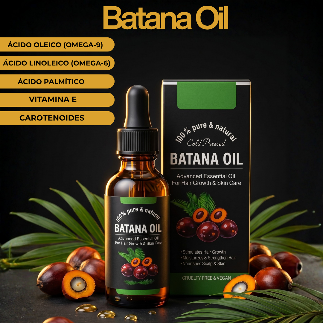 Aceite de Batana Vinmag 100% Puro Cold Pressed – Crecimiento & Reparación Capilar
