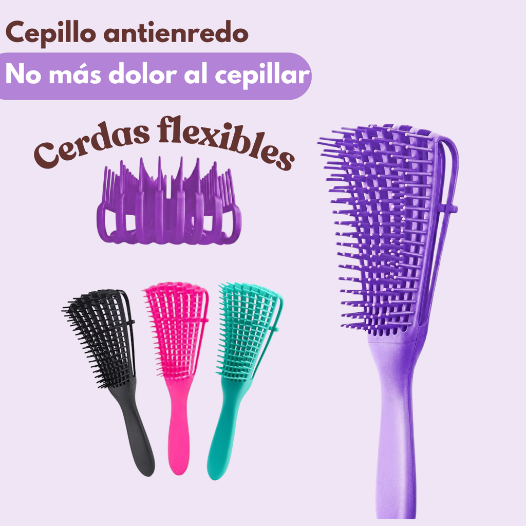 Cepillo Flexible Desenredante – Definición sin Tirones